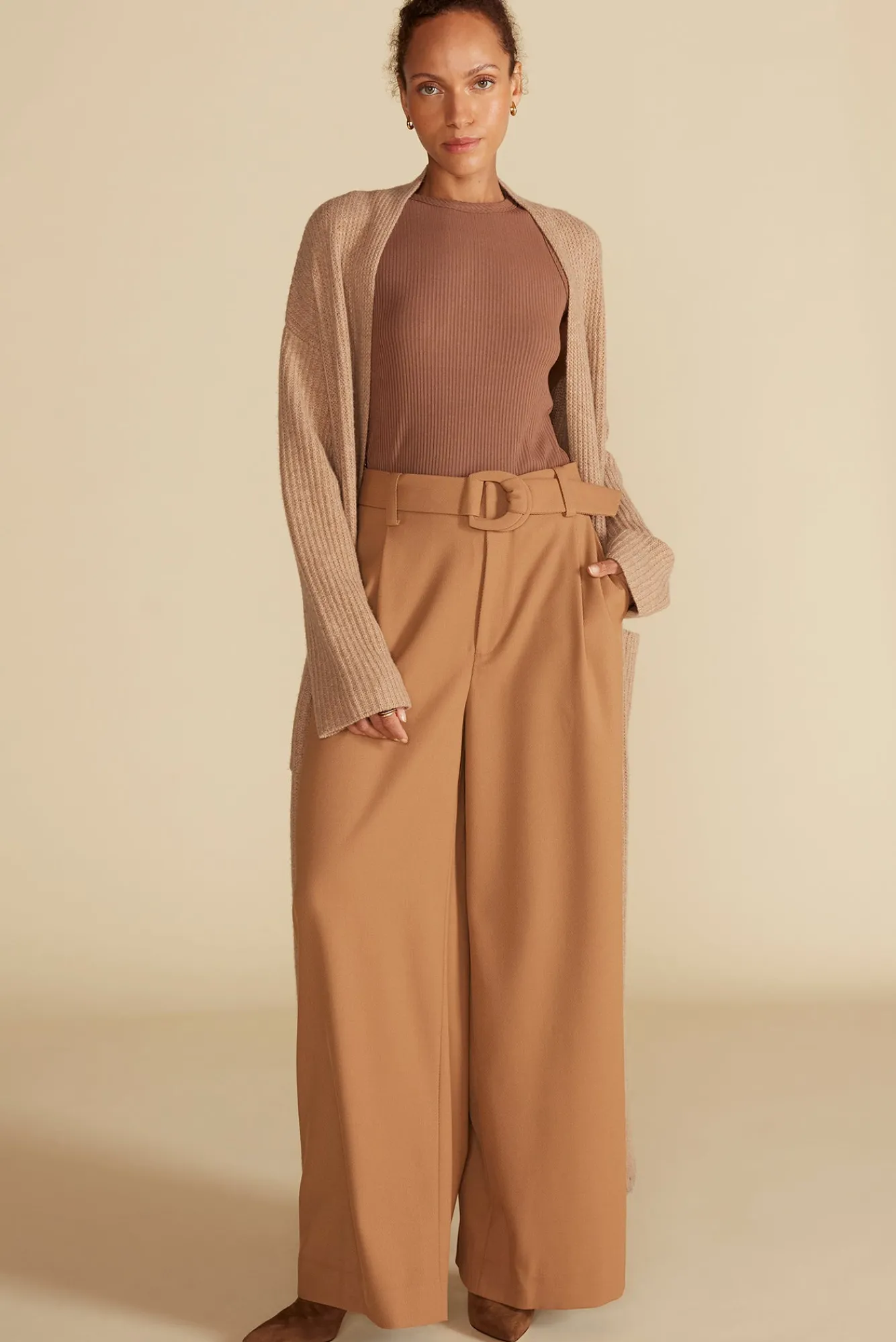 Amour Vert Victoire Wide Leg Pants- Pants|Clearance