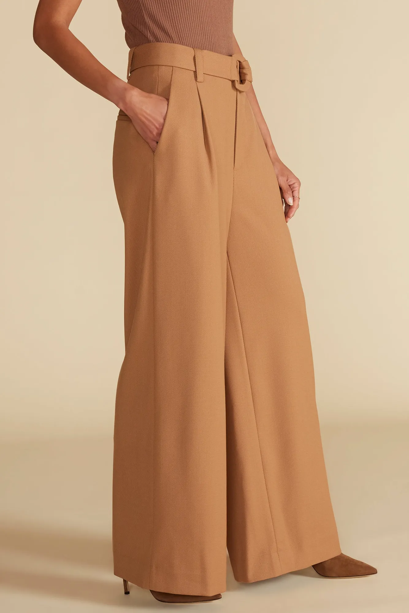 Amour Vert Victoire Wide Leg Pants- Pants|Clearance