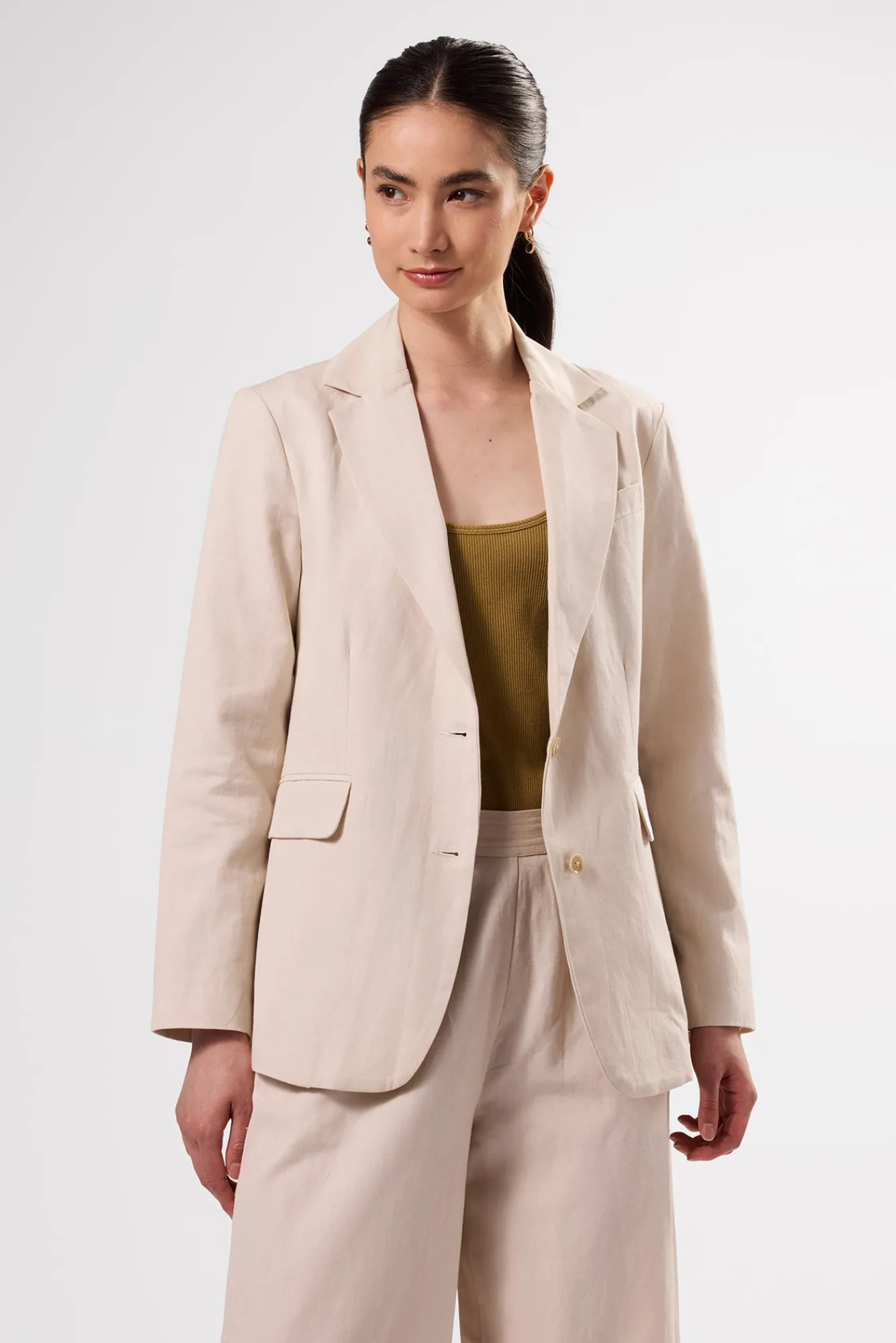 Amour Vert Slim Tobie Summer Blazer- Clearance