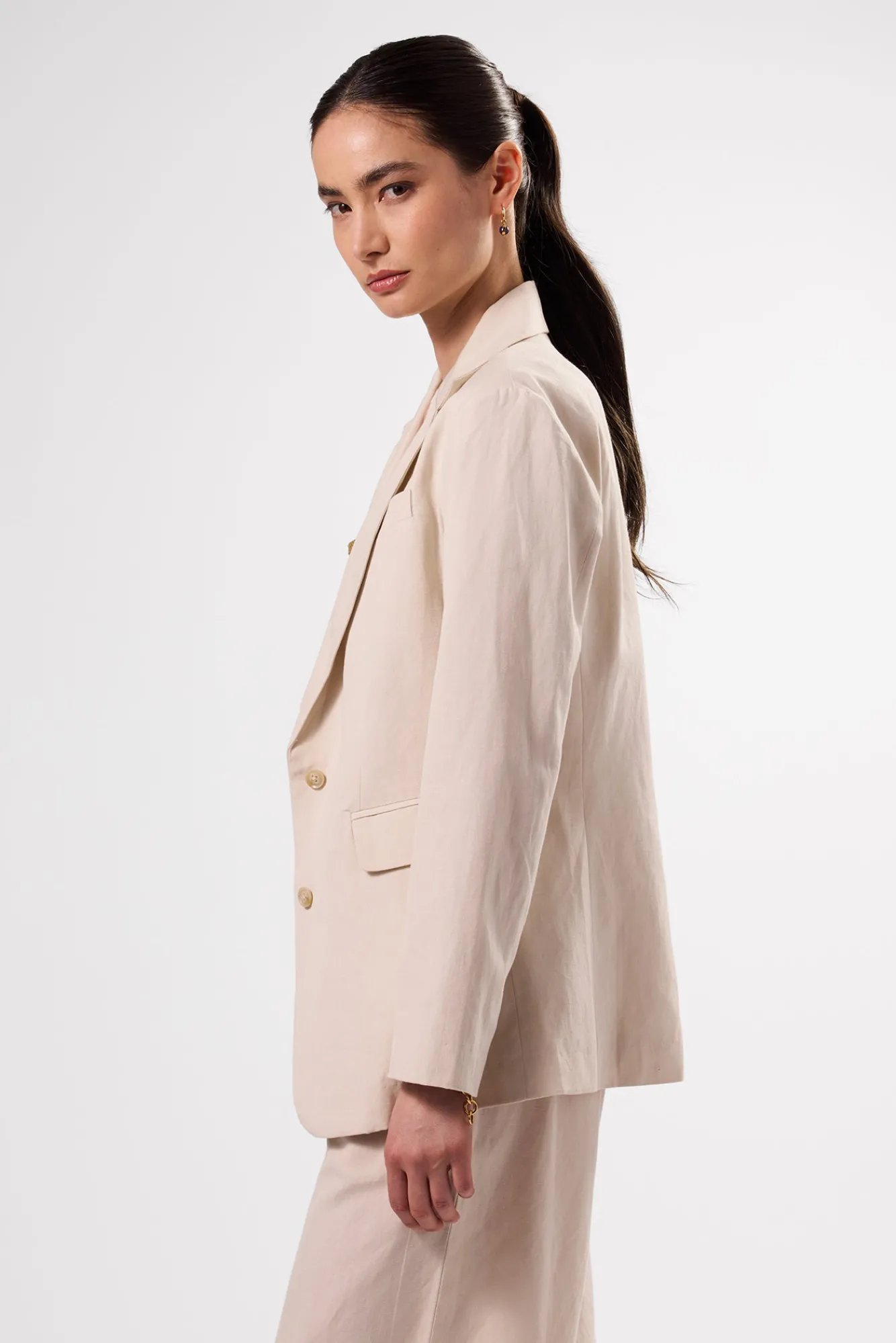 Amour Vert Slim Tobie Summer Blazer- Clearance