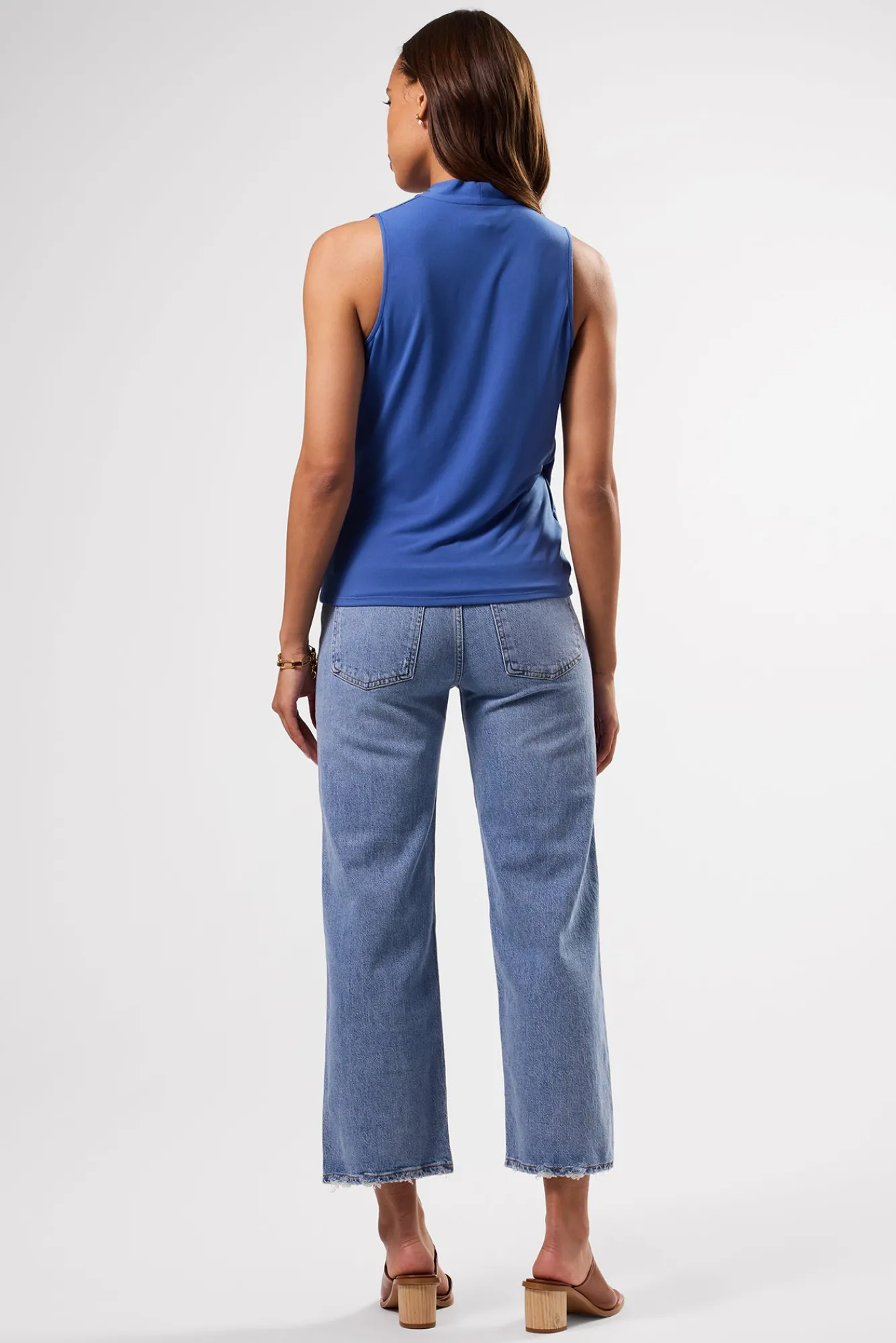 Amour Vert Calais Stretch Knit Tank- Tops|Clearance