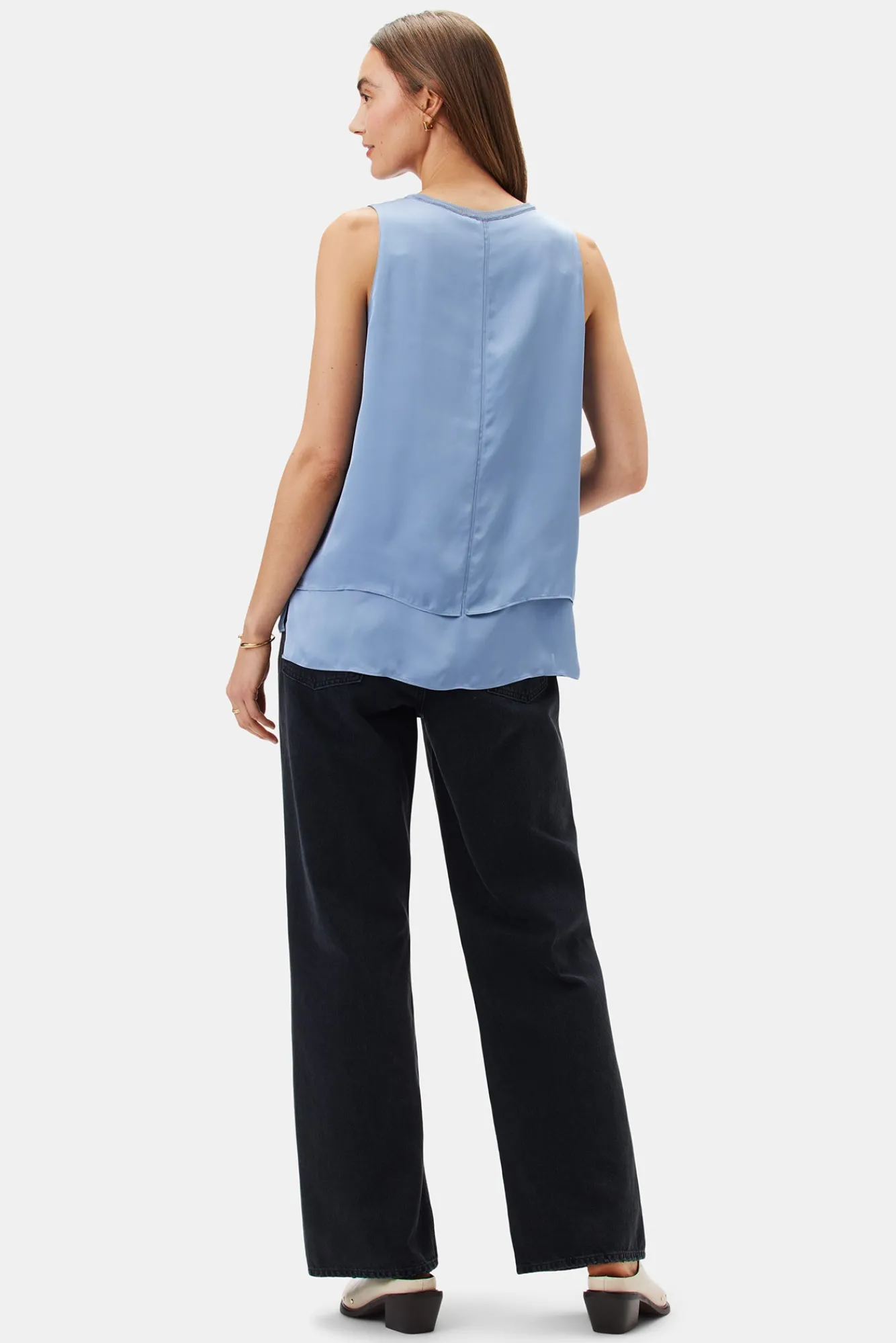 Amour Vert Zola Doubled Tank- Tops|Clearance