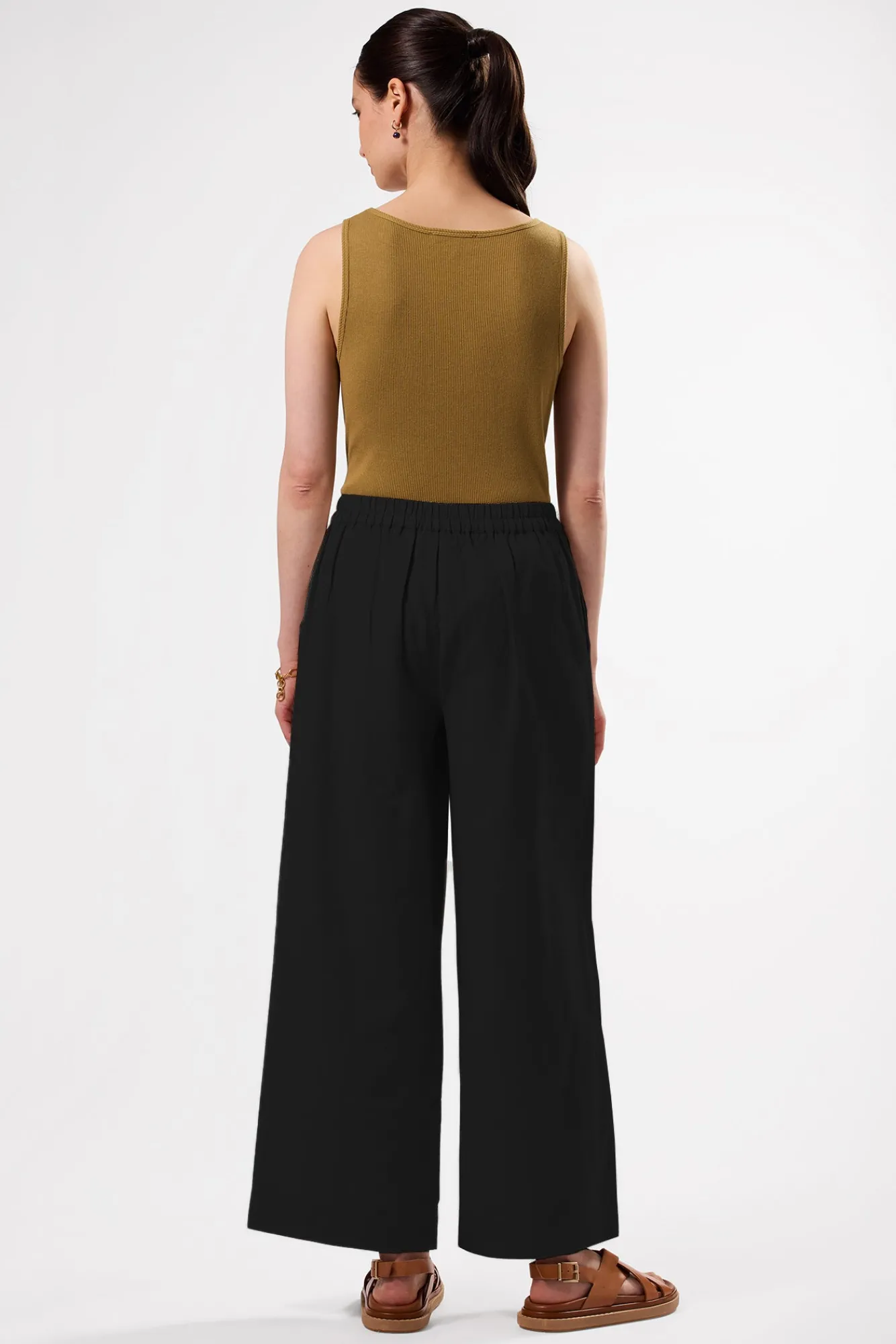 Amour Vert Malia Cotton Linen Pant- Clearance