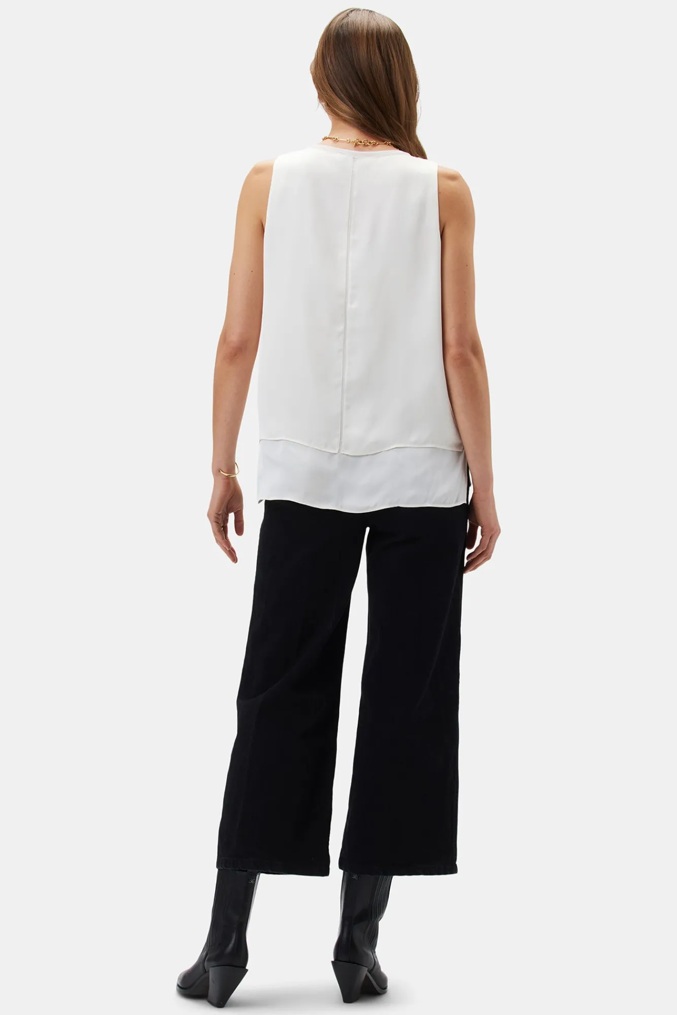 Amour Vert Zola Doubled Tank- Tops|Clearance