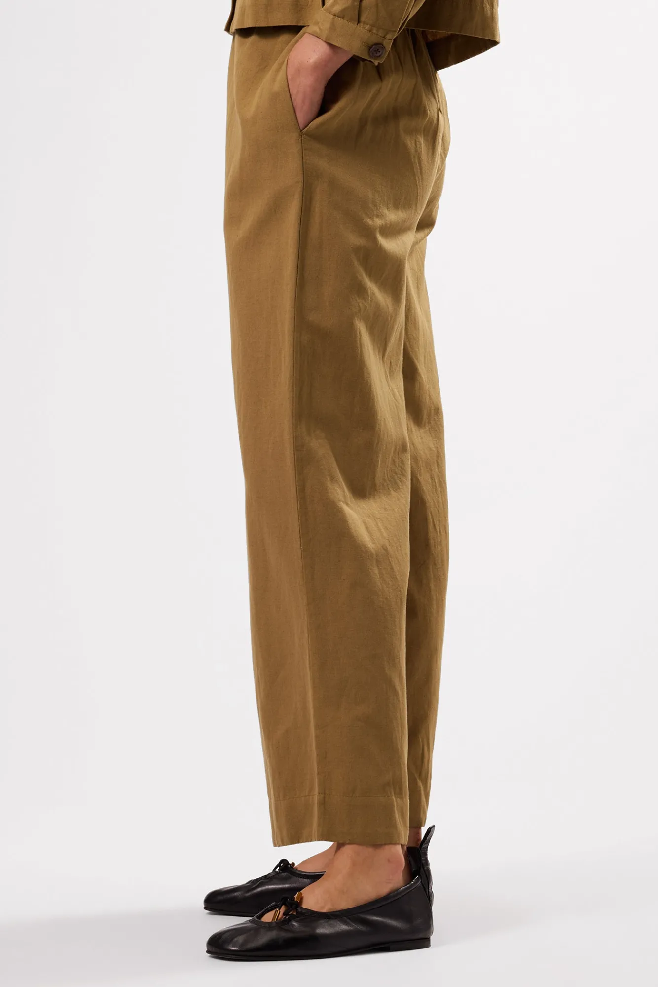 Amour Vert Malia Cotton Linen Pant- Clearance