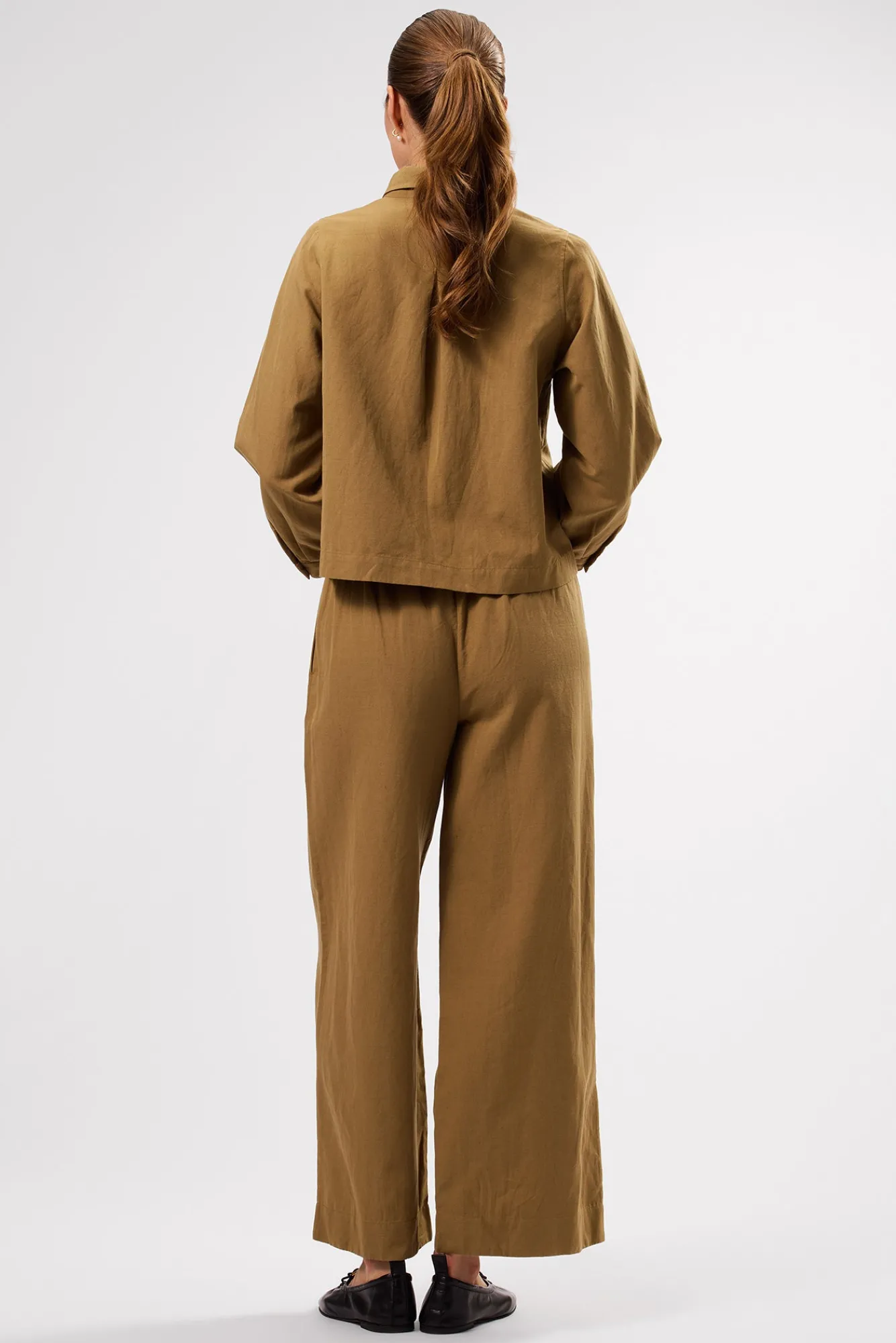 Amour Vert Malia Cotton Linen Pant- Clearance