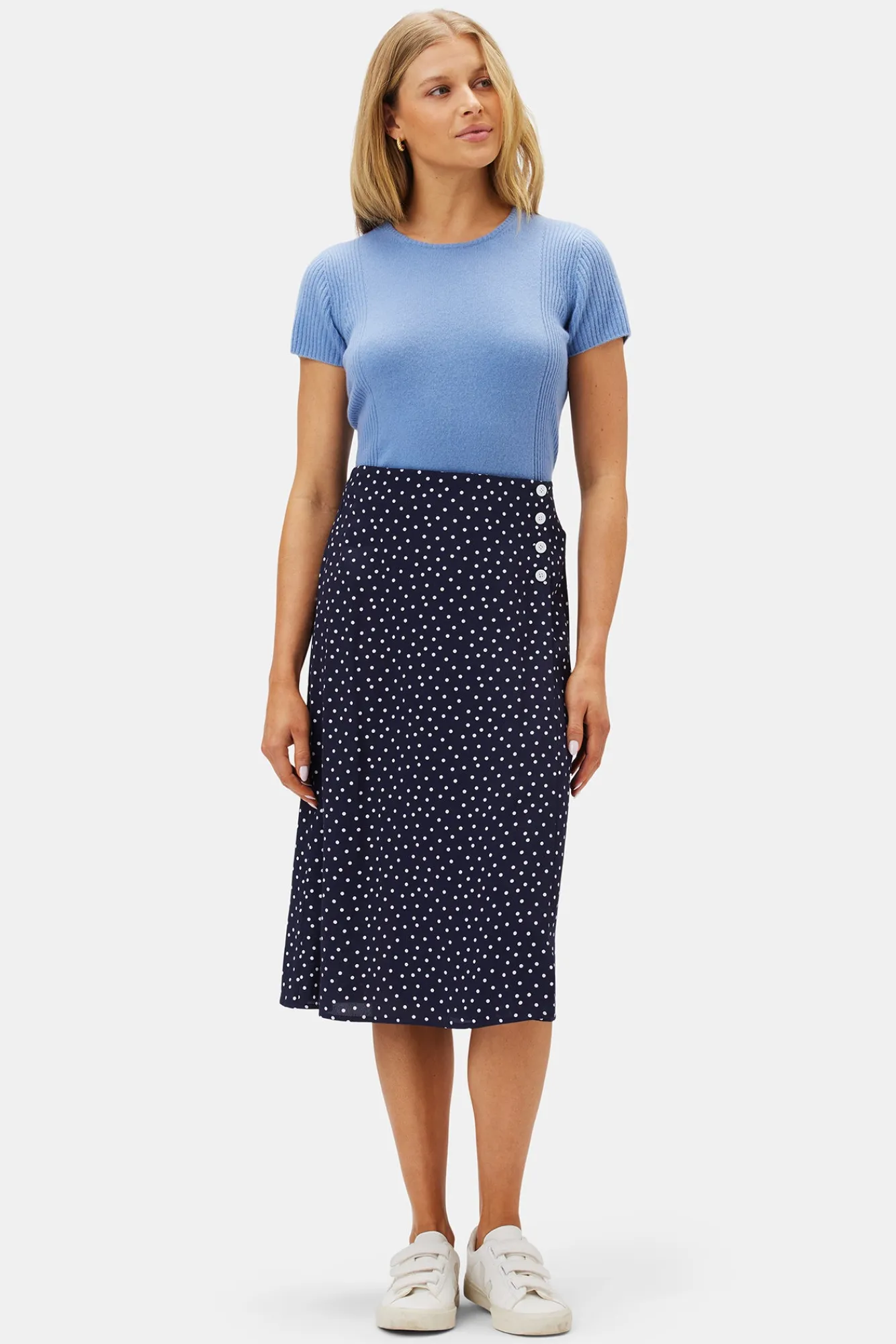Amour Vert Gabrielle Wrap Skirt- Skirts|Clearance