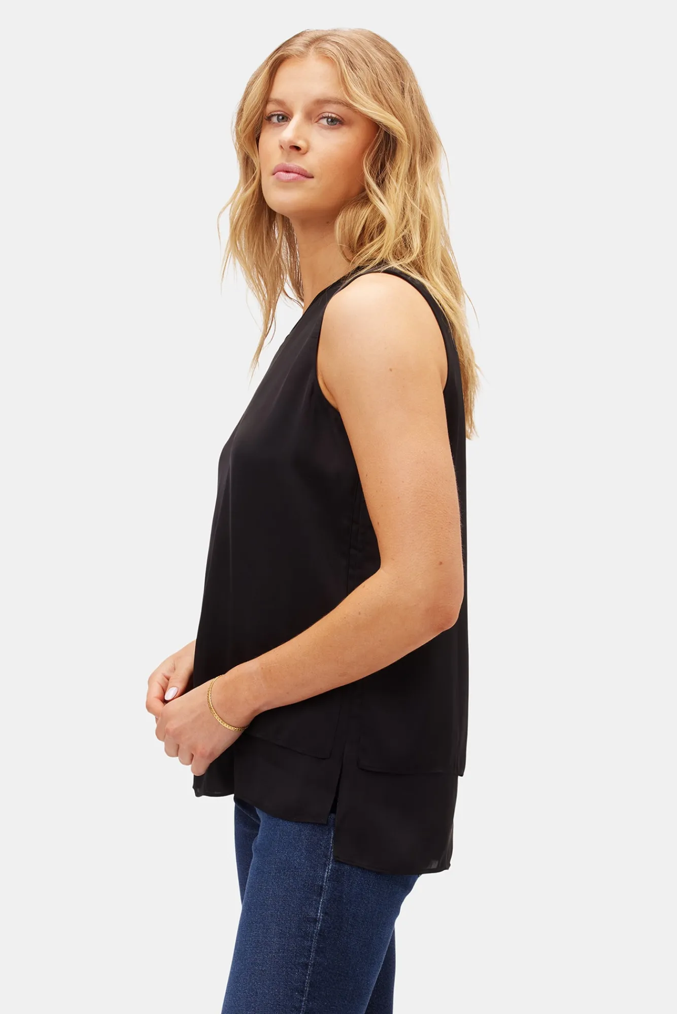 Amour Vert Zola Doubled Tank- Tops|Clearance
