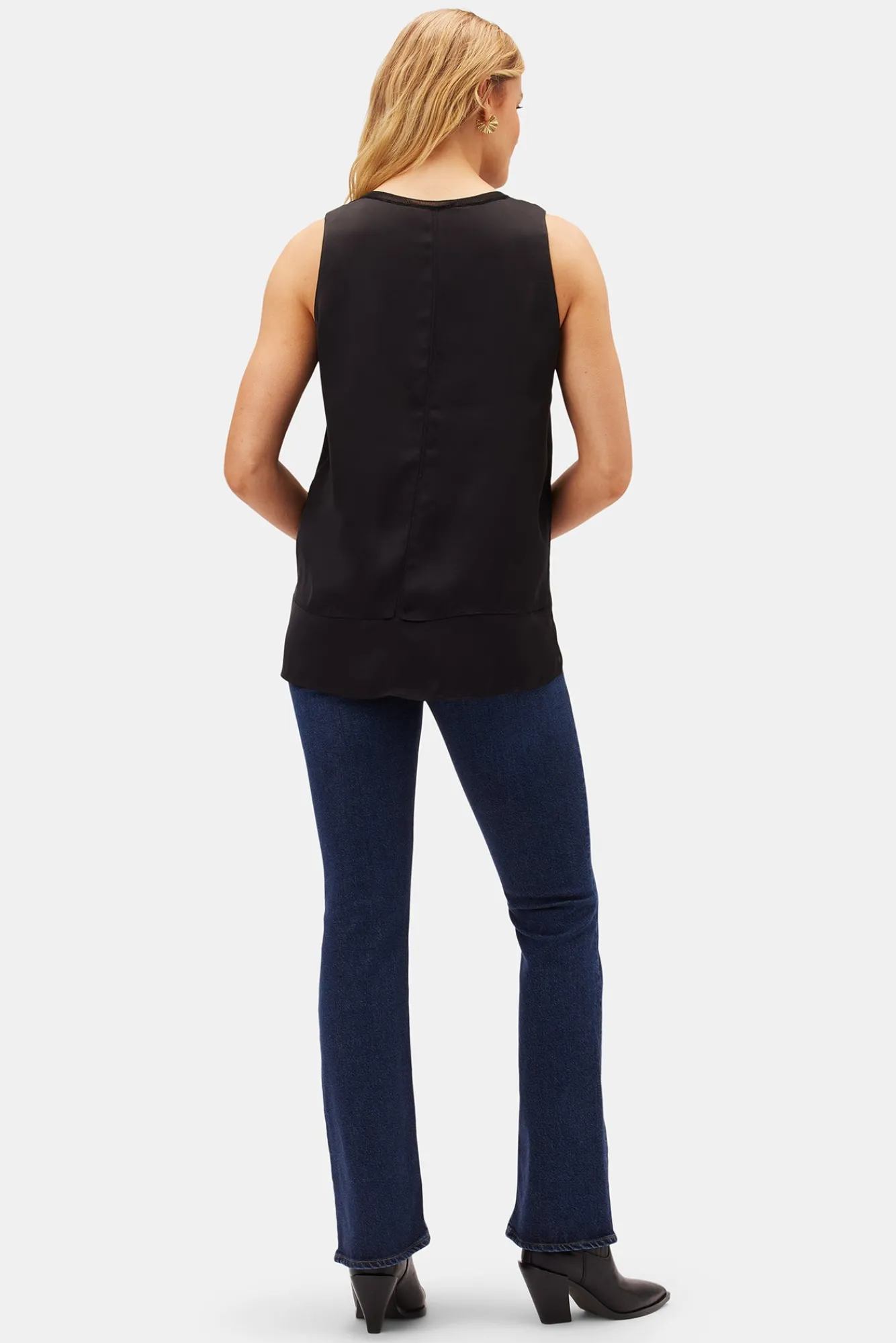 Amour Vert Zola Doubled Tank- Tops|Clearance