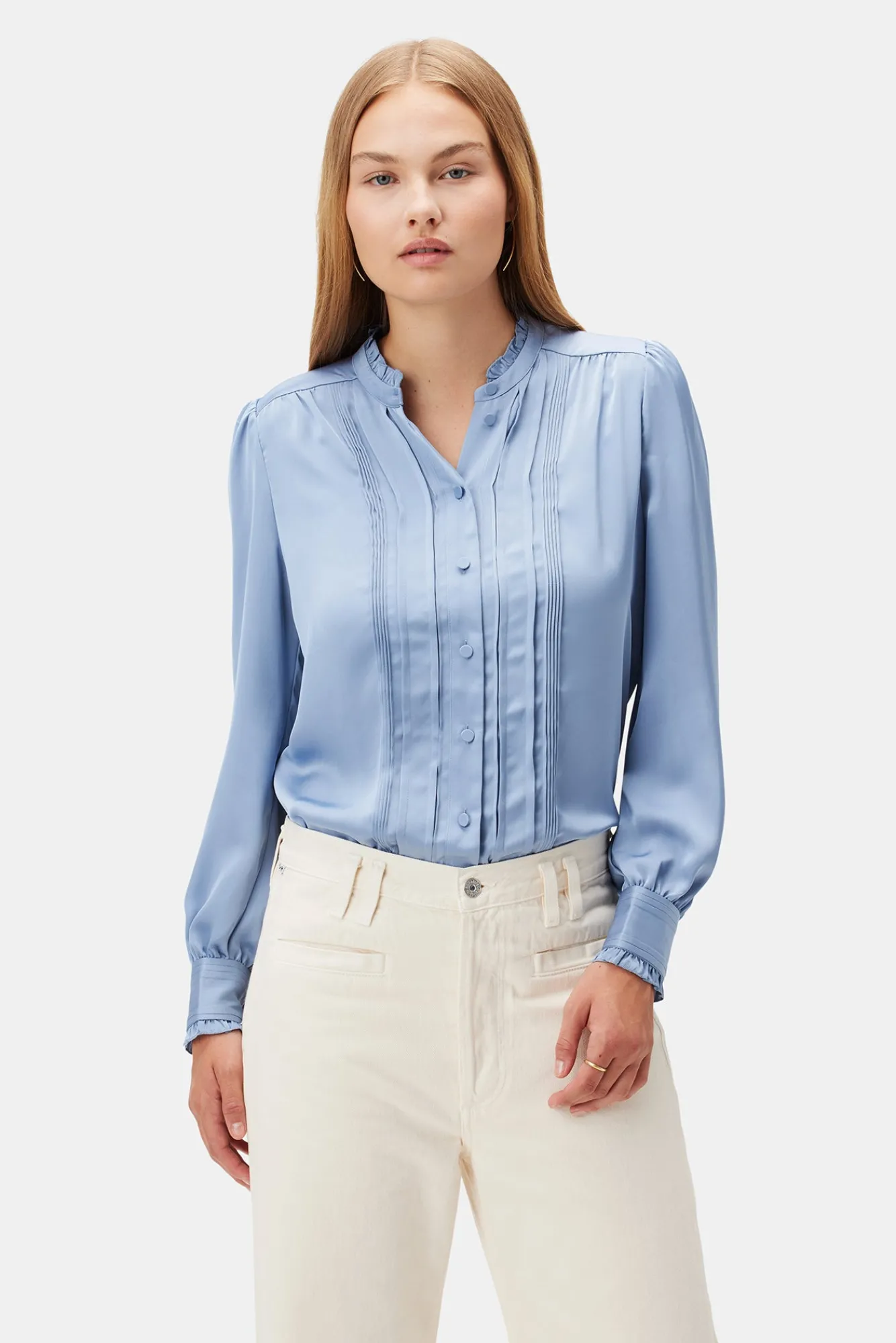 Amour Vert Charlotte Blouse- Tops|Clearance