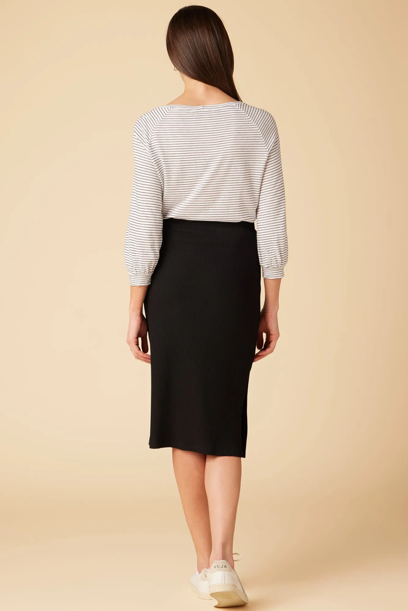Amour Vert Vindy Paris Rib Skirt- Skirts|Clearance