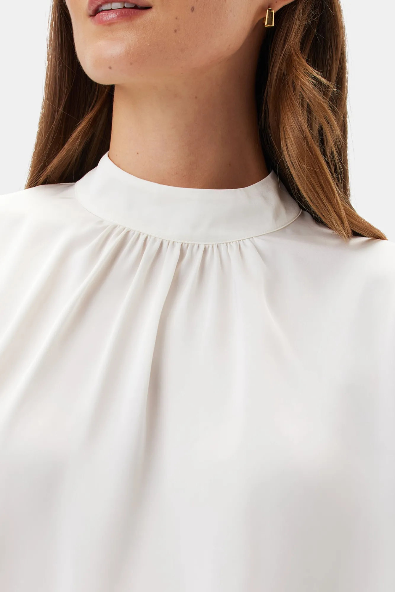 Amour Vert Jeanne 3/4 Sleeve Blouse- Tops|Clearance