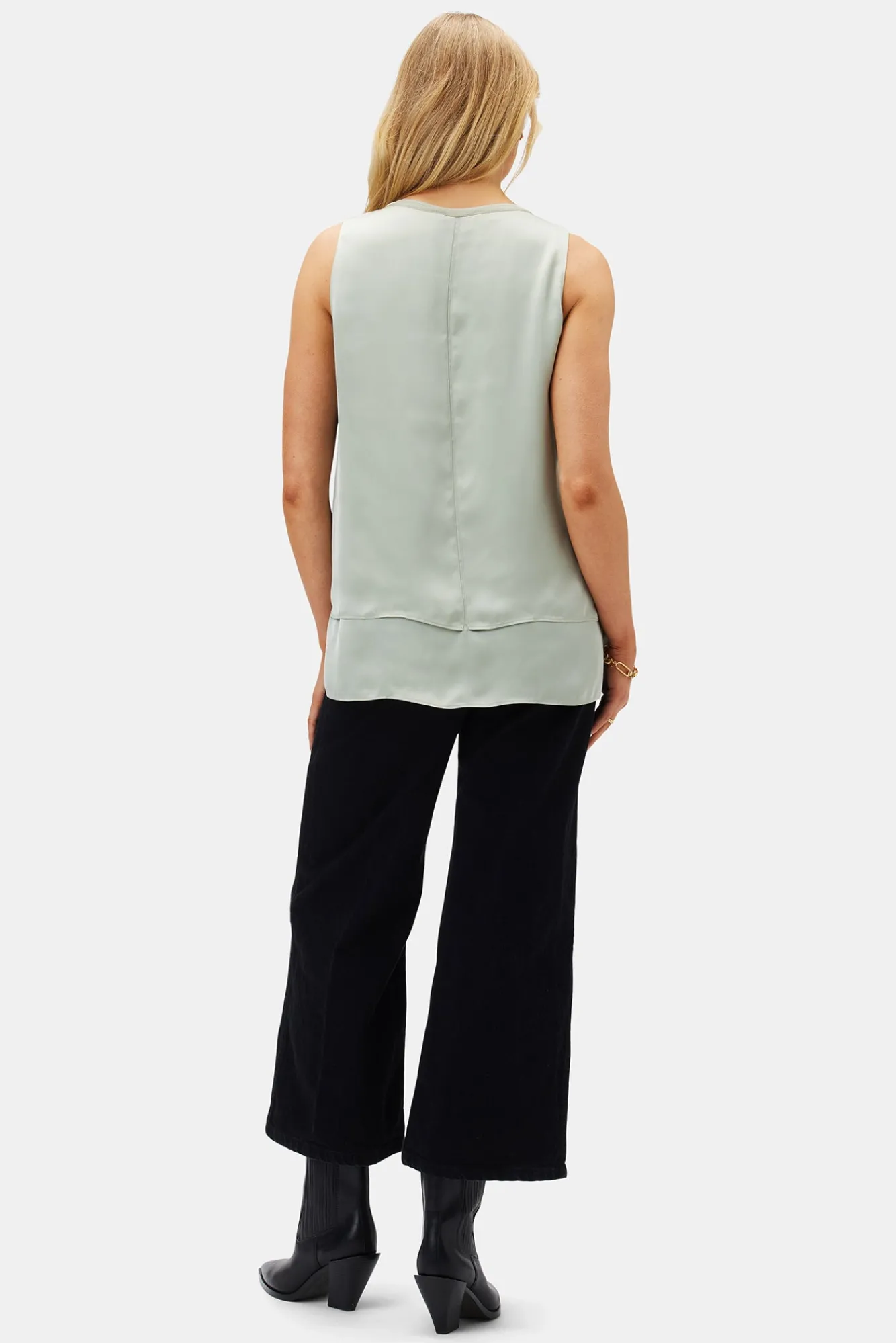 Amour Vert Zola Doubled Tank- Tops|Clearance