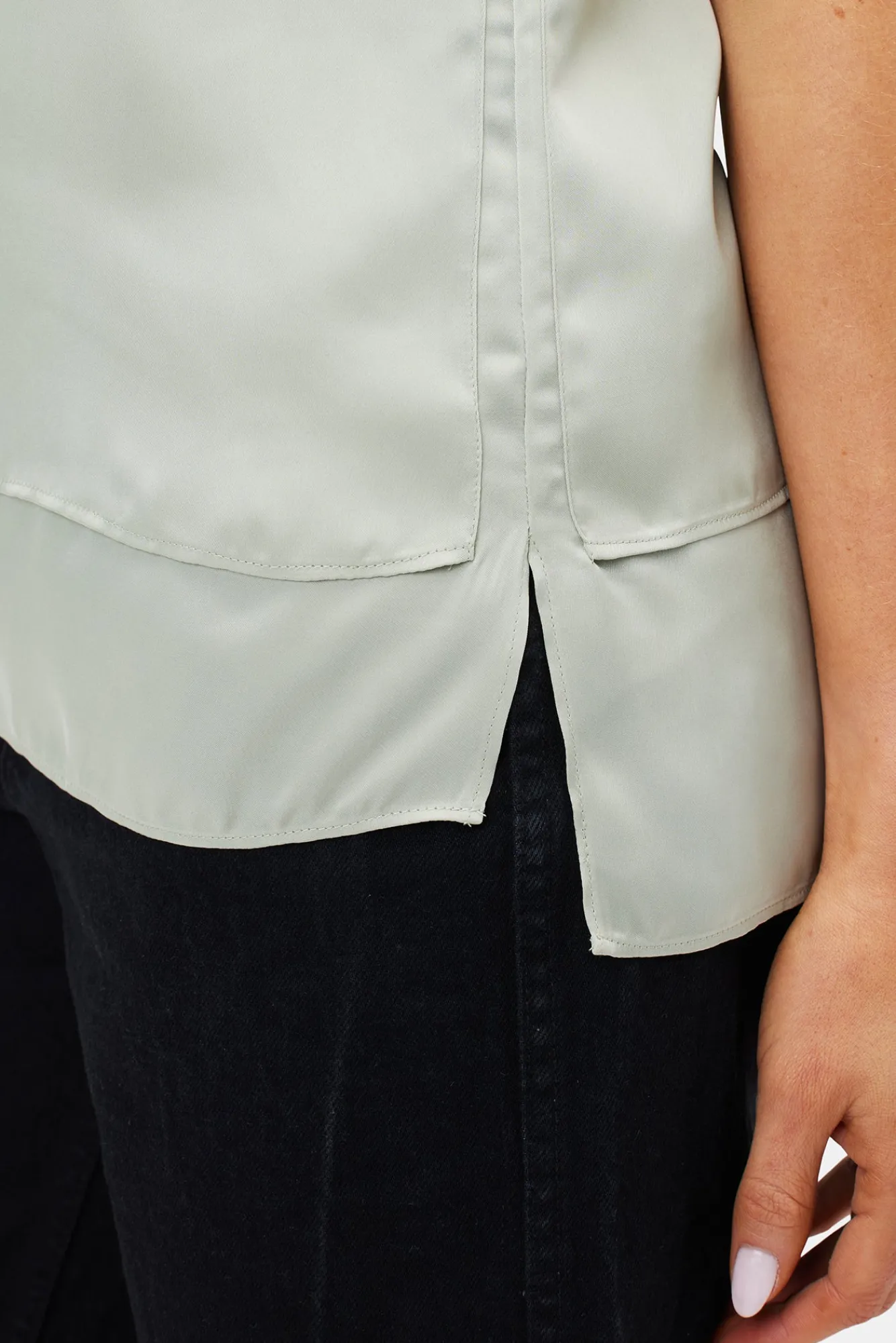 Amour Vert Zola Doubled Tank- Tops|Clearance