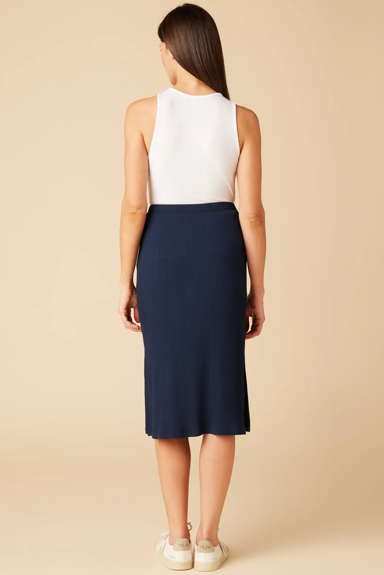 Amour Vert Vindy Paris Rib Skirt- Skirts|Clearance