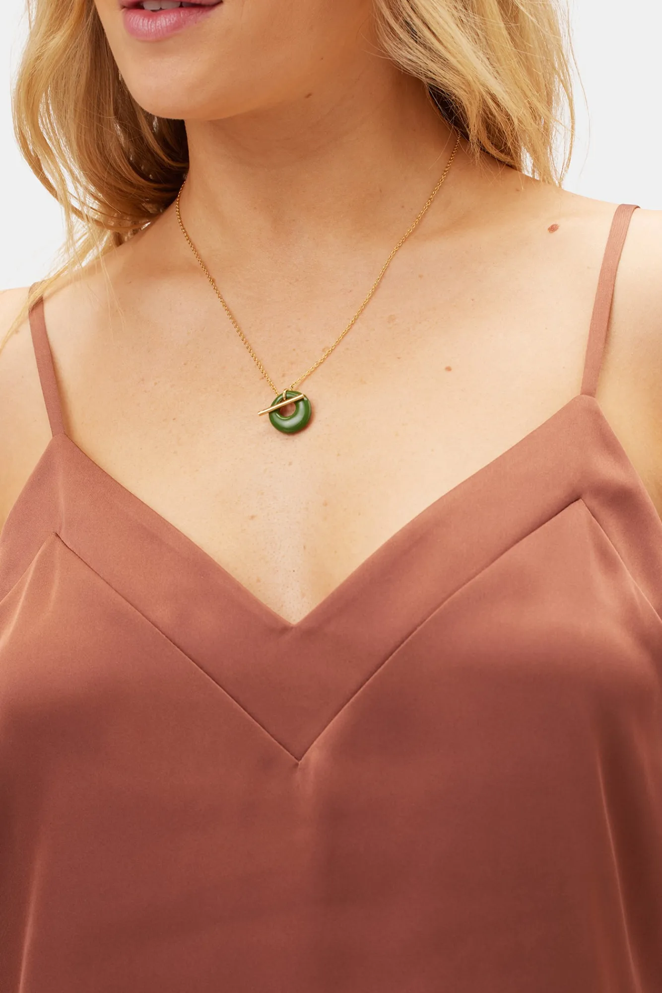 Amour Vert Barlow Recycled Sateen Tank- Tops|Clearance