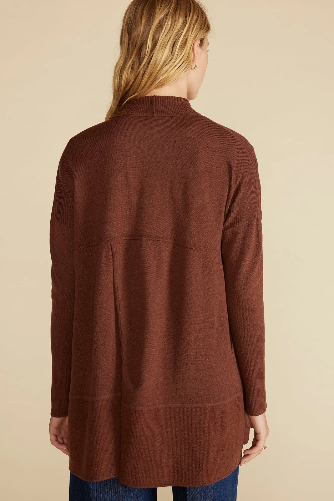 Amour Vert Bailey Wool Sweater Coat- Sweaters & Cardigans|Clearance